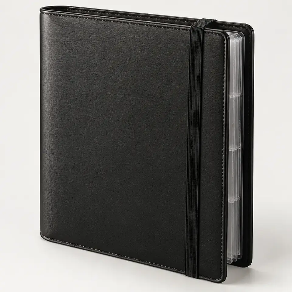 Binder de 9 bolsillos — negro, 360 cartas 1