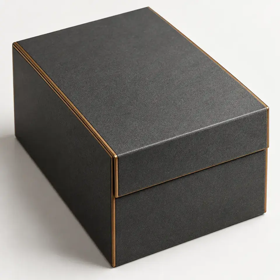 Deckbox rígida — grafito, capacidad para 100 cartas 1