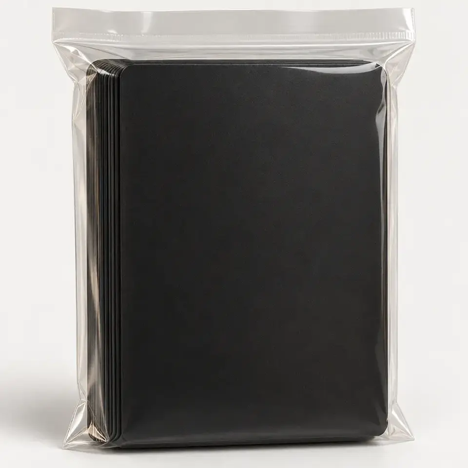 Fundas mate estándar — negro grafito, 100 unidades 1