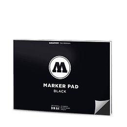 A4 - Marker Pad Black Vertical (Papel Negro)