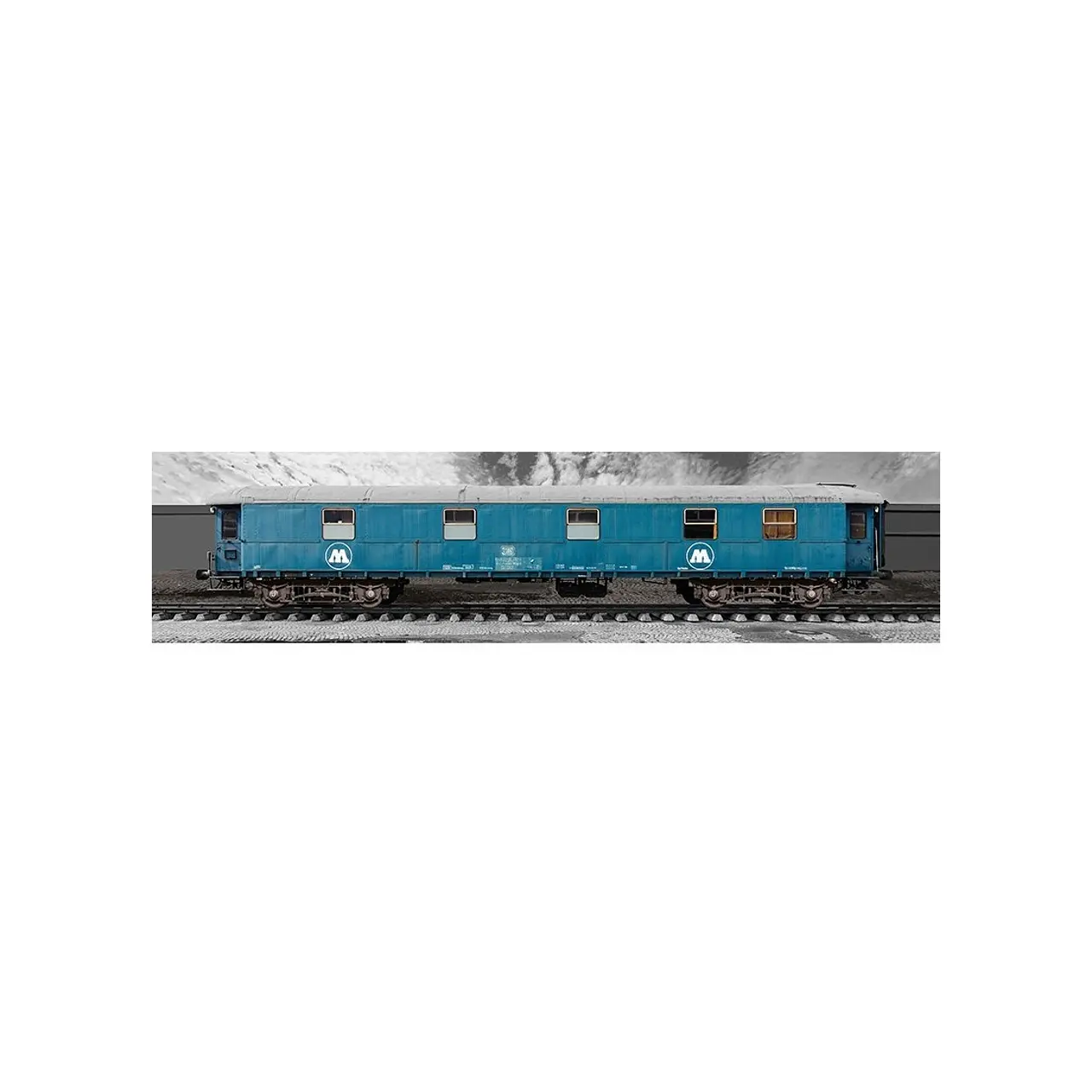 Poster en relieve Molotow TRAIN