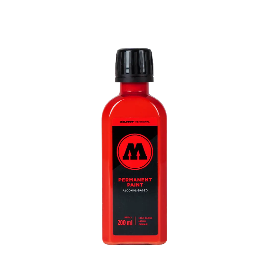 Permanent Paint 200 ml - Traffic Red