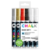 Pack 6 Chalk marker - 4 mm Set basic 1