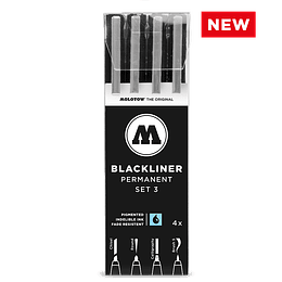 Pack 4 marcadores - Blackliner Set 3