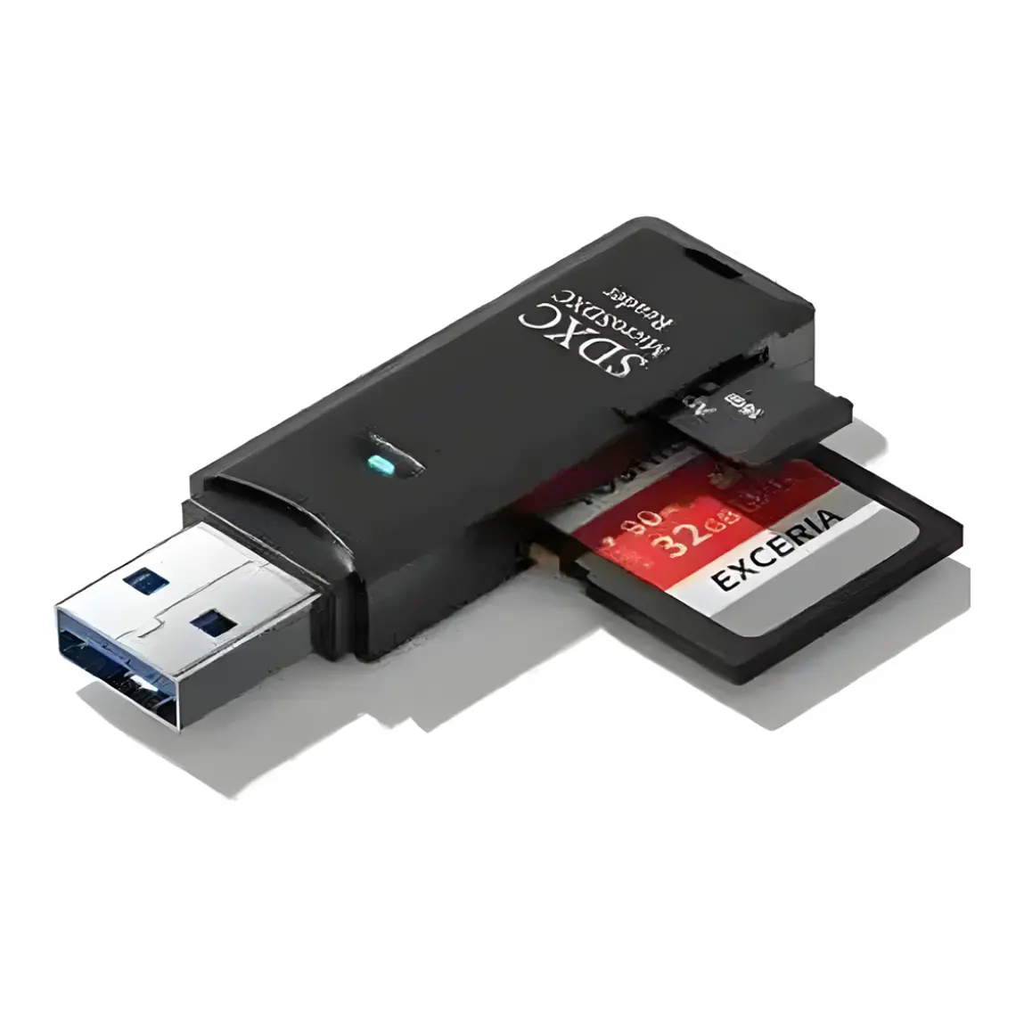 Multi Lector Micro Sd Usb 2.0 de 2 Ranuras 1