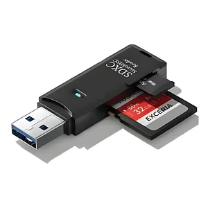 Multi Lector Micro Sd Usb 2.0 de 2 Ranuras