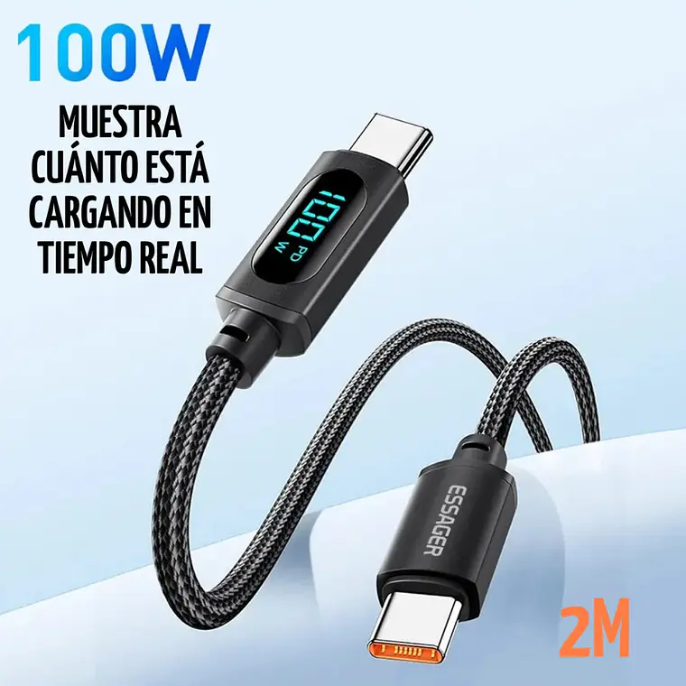 Cable USB-C 100W Hoco U125 3