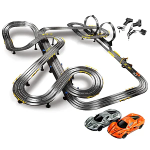 Pista de Carreras con 2 Autos Eléctricos RC