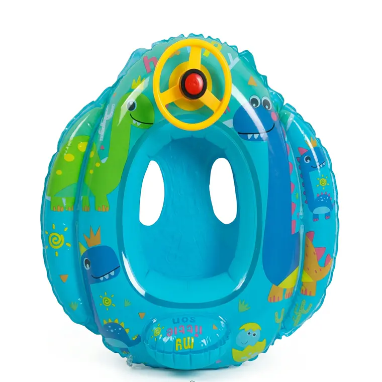 Flotador Inflable Para Niños Con Volante 1