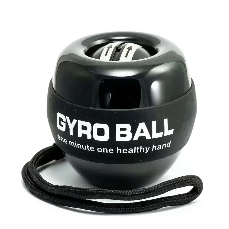Powerball Gyro Rehabilitación con Estuche Negra All Black 1