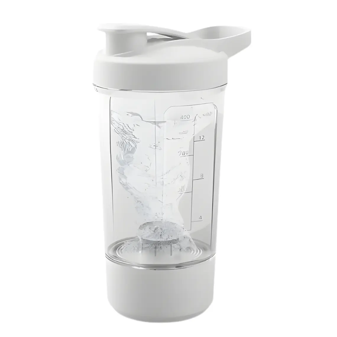Shaker Eléctrico para Proteína Blanco 1