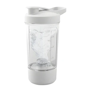 Shaker Eléctrico para Proteína Blanco