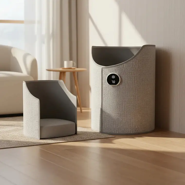 Calentador de Pies Eléctrico para Escritorio 4