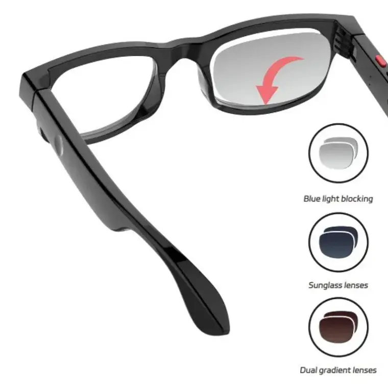Lentes Inteligentes con Cámara y Traducción AI 3