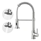 Llave Cocina Monocomando Flexible Cromada - Miniatura 2