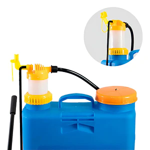 Fumigadora 16L Manual para Sanitizar Azul