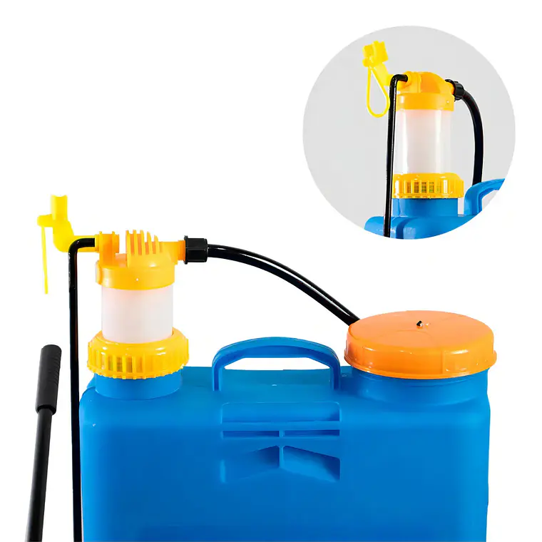 Fumigadora 16L Manual para Sanitizar Azul 2