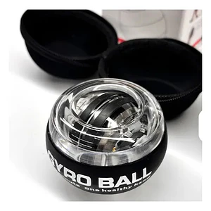 Powerball Ejercicio Rehabilitación Brazo Gyro Negro Led + Estuche