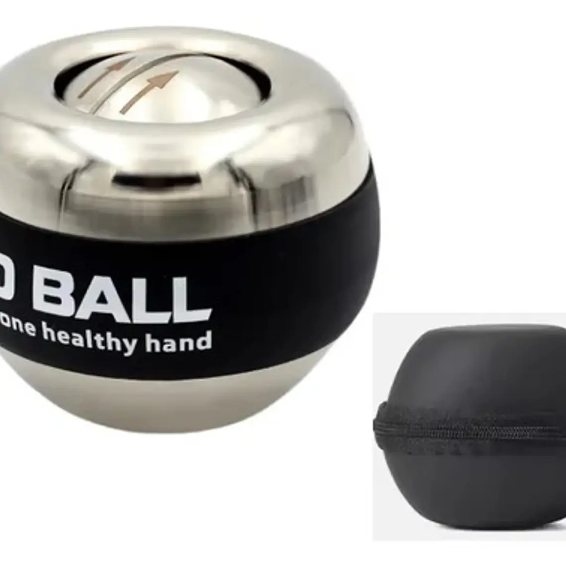 Powerball Ejercicio Rehabilitación Brazo Gyro Metalball Pro+ Estuche 1