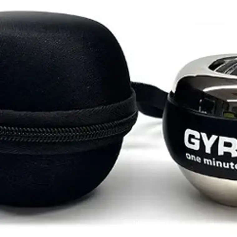 Ejercitador Brazo Metal Luz Gyro Powerball Contador+ Estuche 6