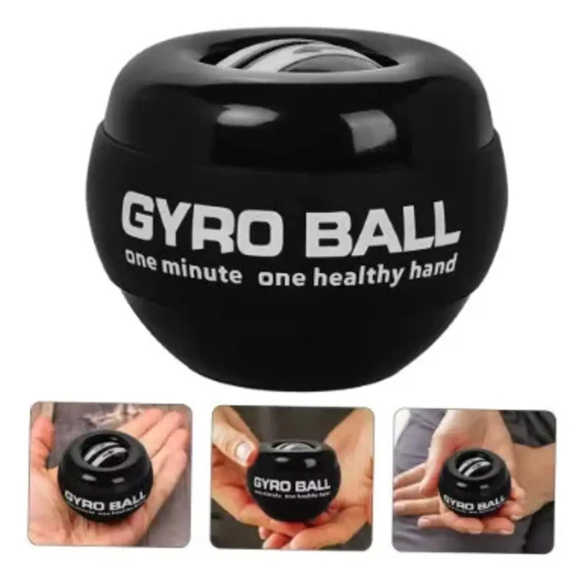 Powerball Ejercicio Rehabilitación Brazo Gyro Led + Estuche 2