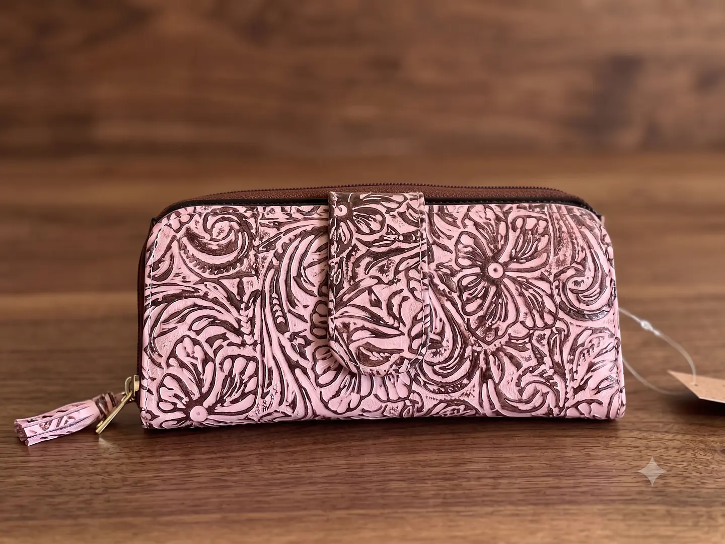 Cartera de piel para dama 1