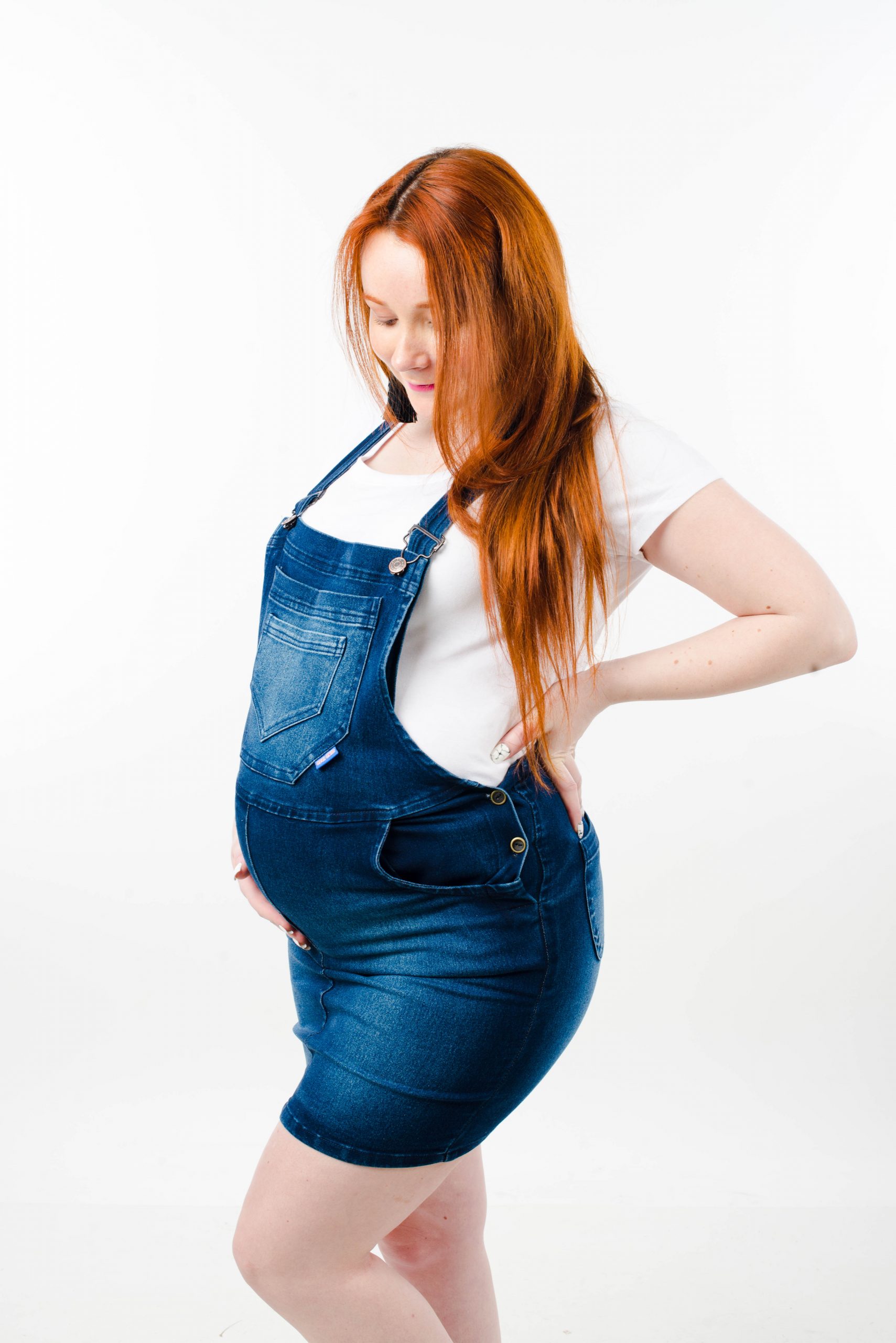 Jardinera mini maternal Denim