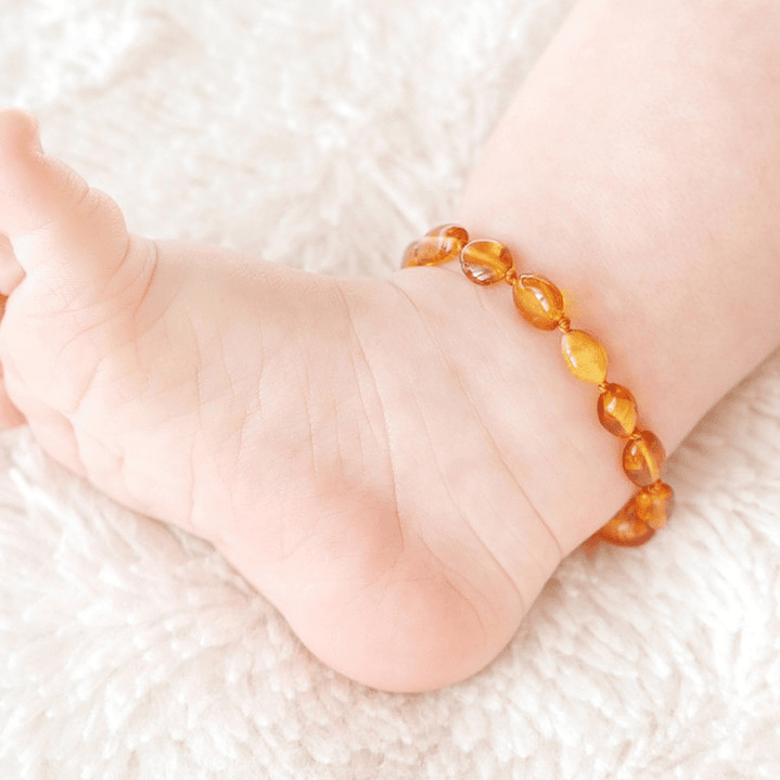 Pulsera/Tobillera de ámbar bebé Miel 3