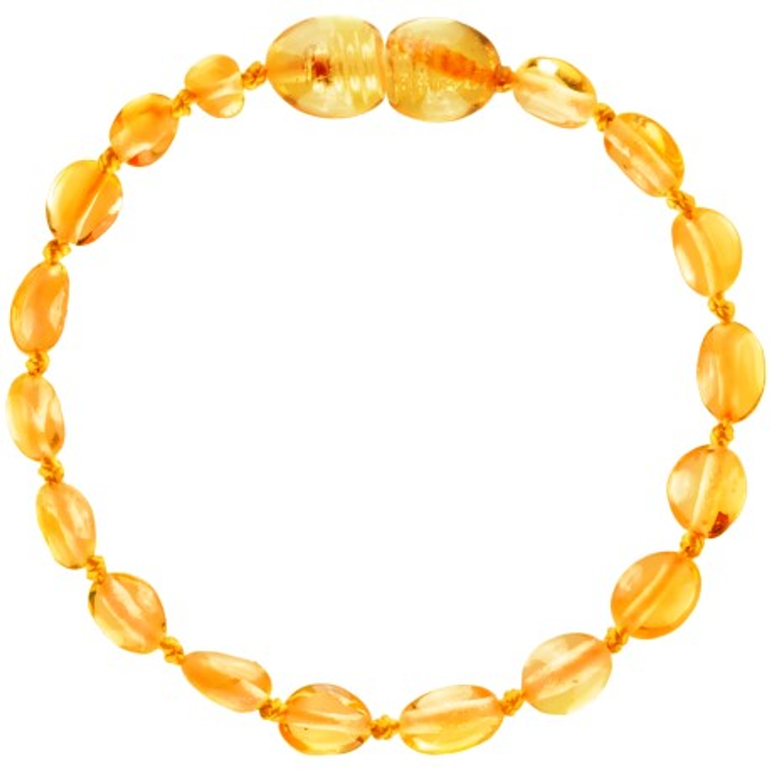 Pulsera/Tobillera de ámbar bebé Miel 4
