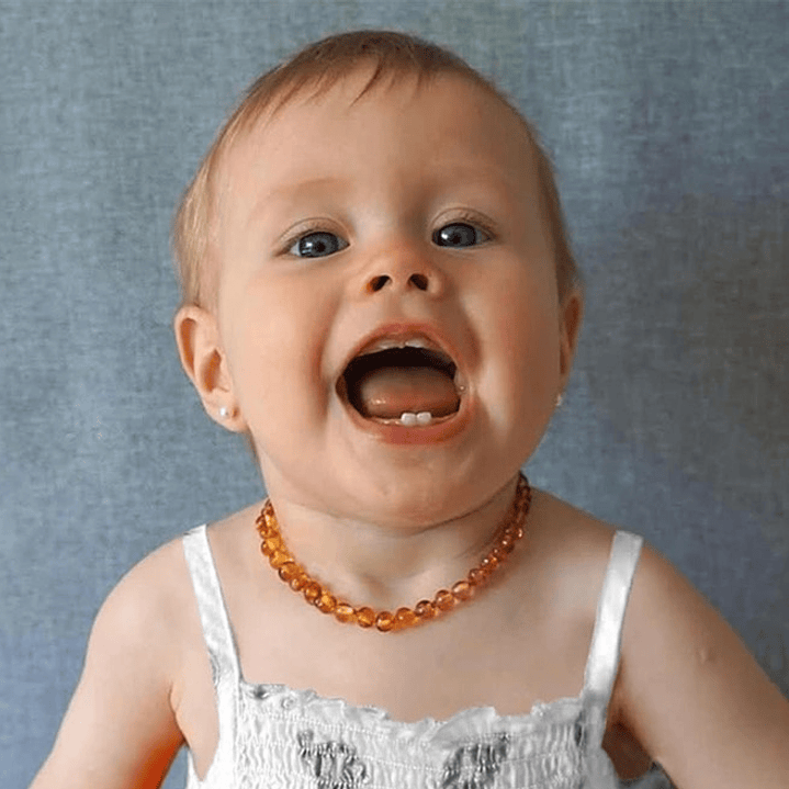 Collar de ámbar bebé Miel 1