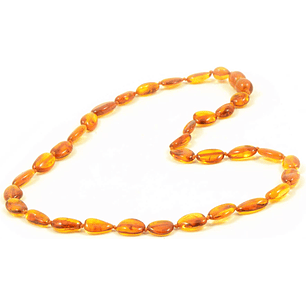 Collar de ámbar bebé Miel