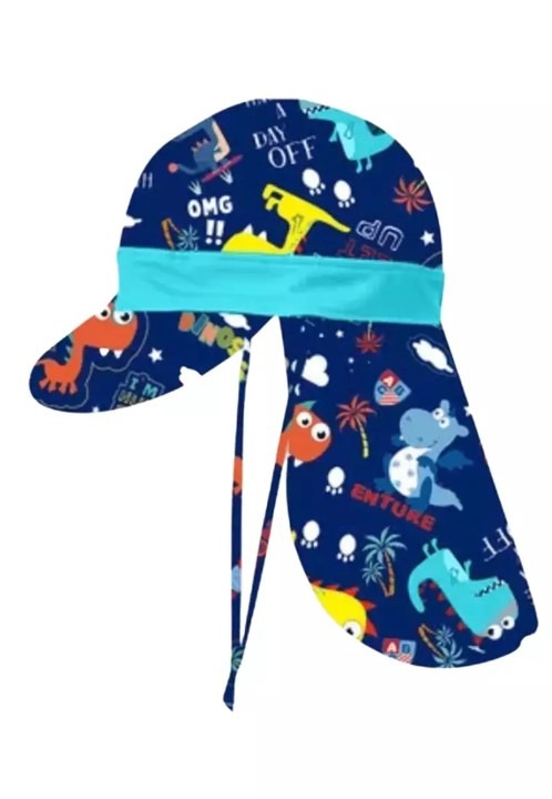 Cuello Gorro Dinosaurios c/forro