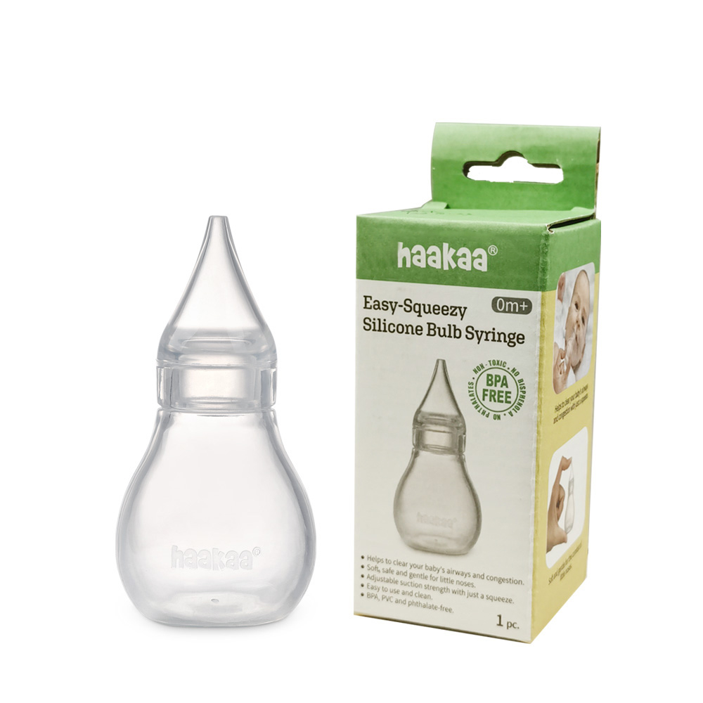Aspirador Nasal Easy-Squeezy 2 puntas Haakaa