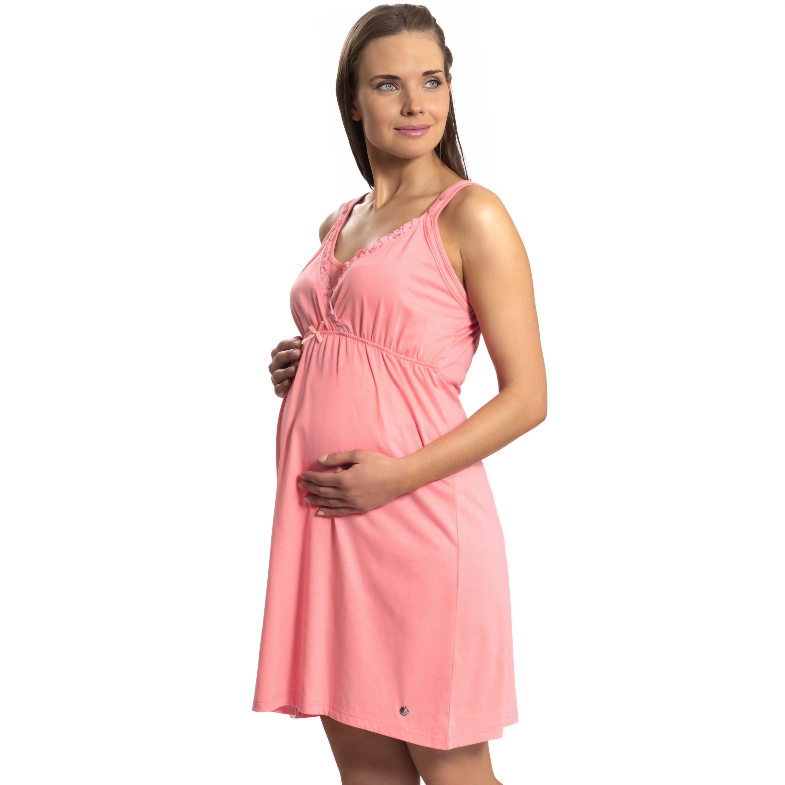 Camisola botones durazno