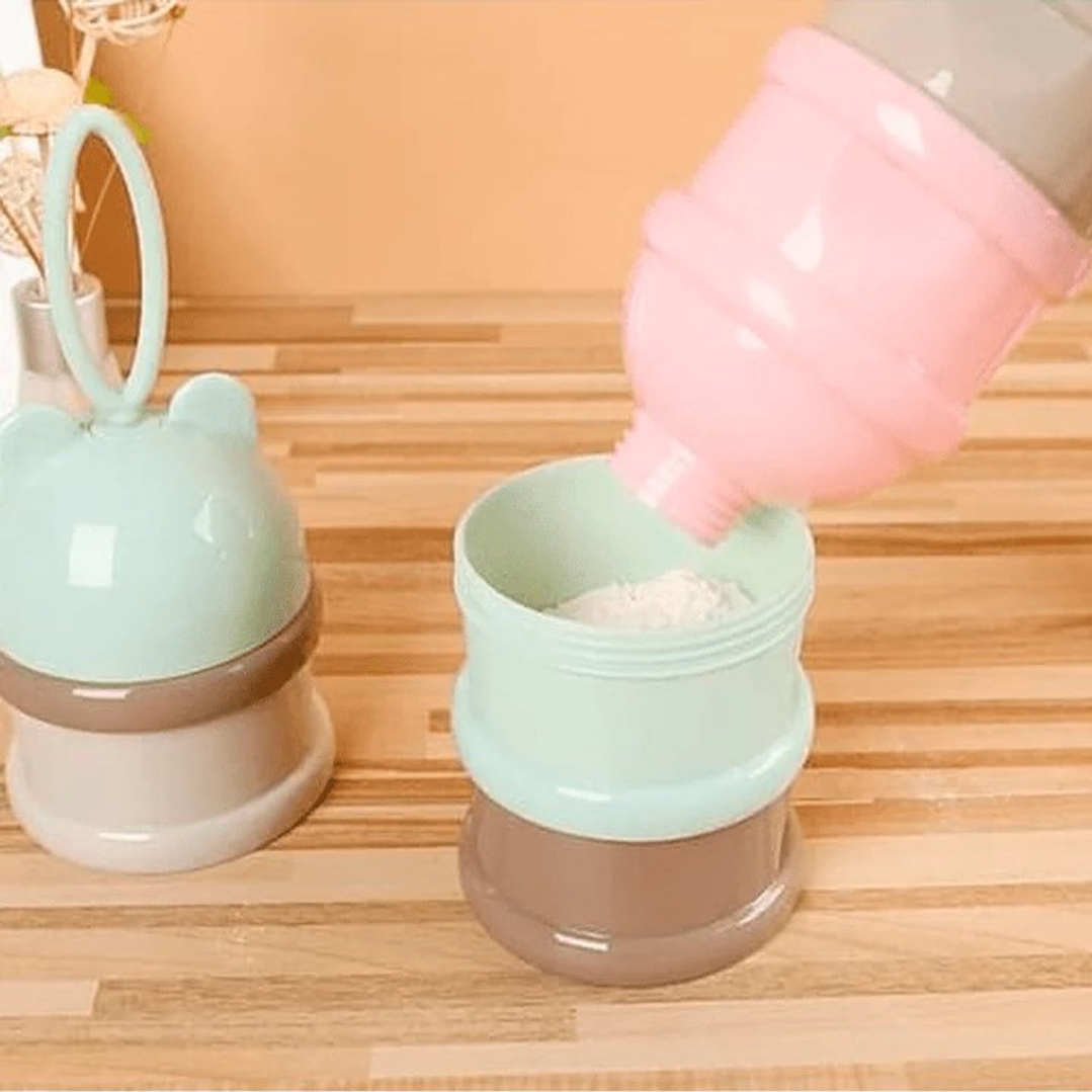Contenedor Porta Leche De Bebés Estilo Ranita 2