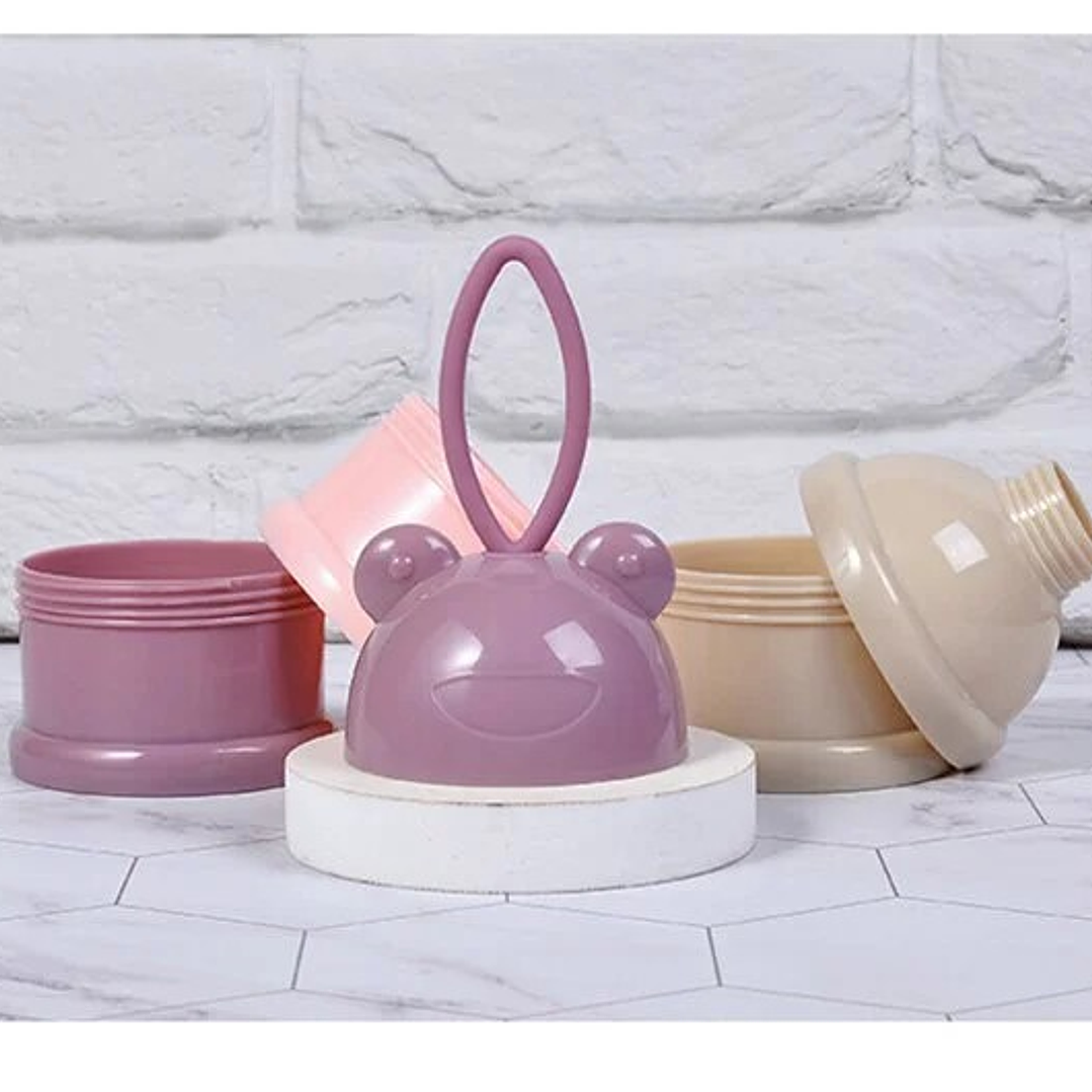 Contenedor Porta Leche De Bebés Estilo Ranita 5