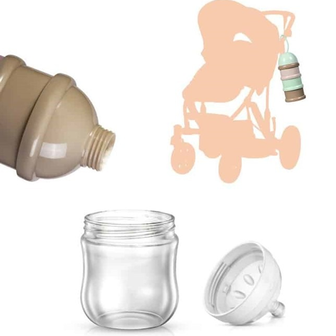 Contenedor Porta Leche De Bebés Estilo Ranita 6