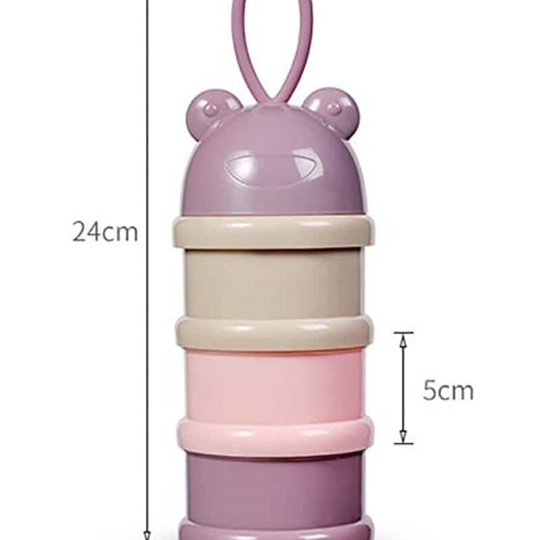 Contenedor Porta Leche De Bebés Estilo Ranita 7