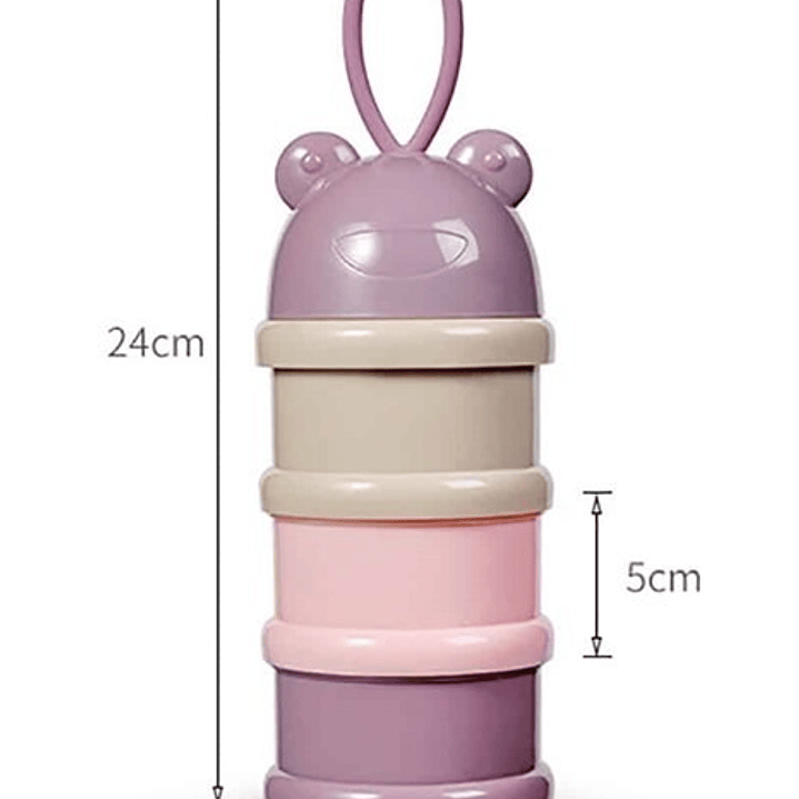 Contenedor Porta Leche De Bebés Estilo Ranita 7