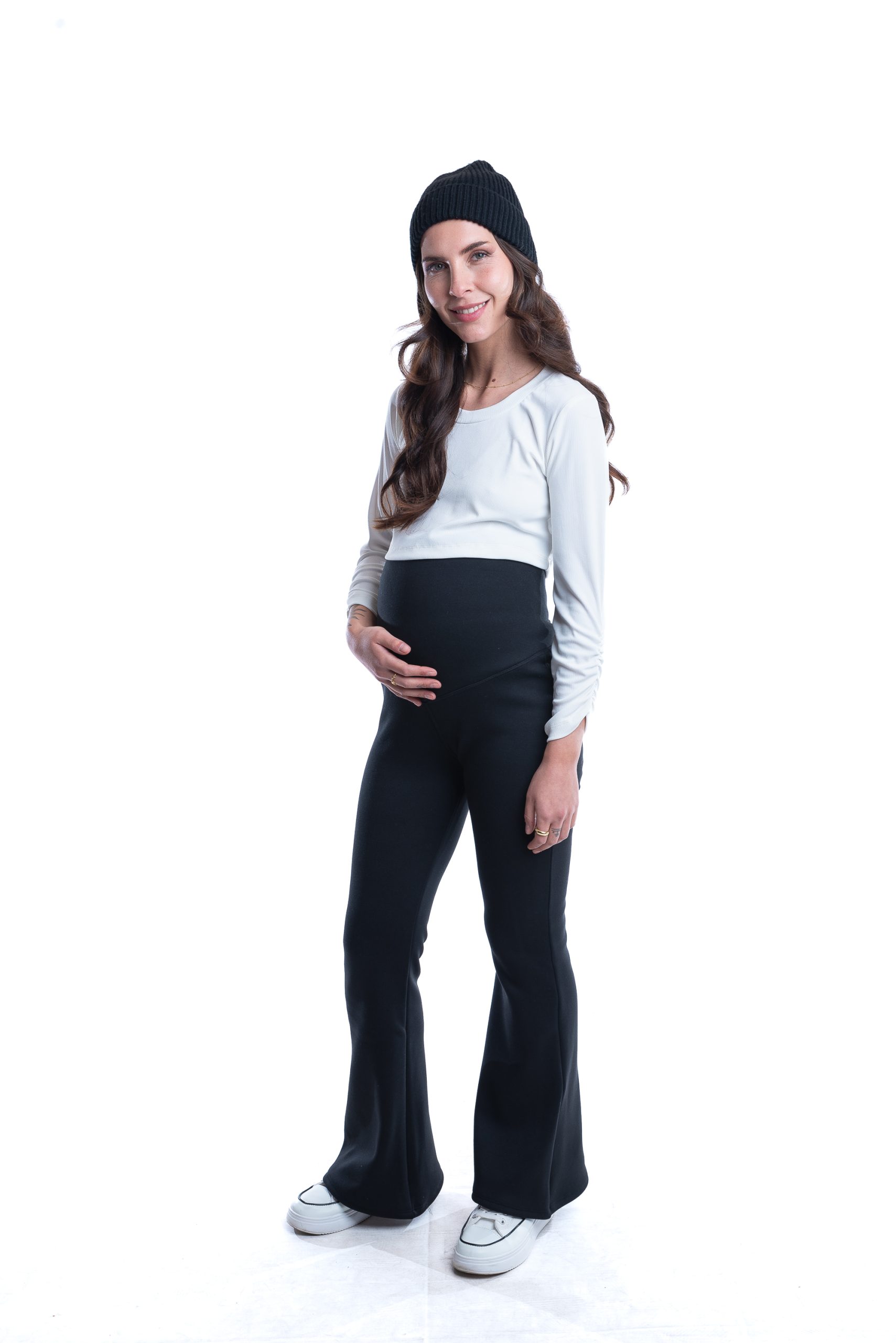 Calza Maternal Flare Forrada