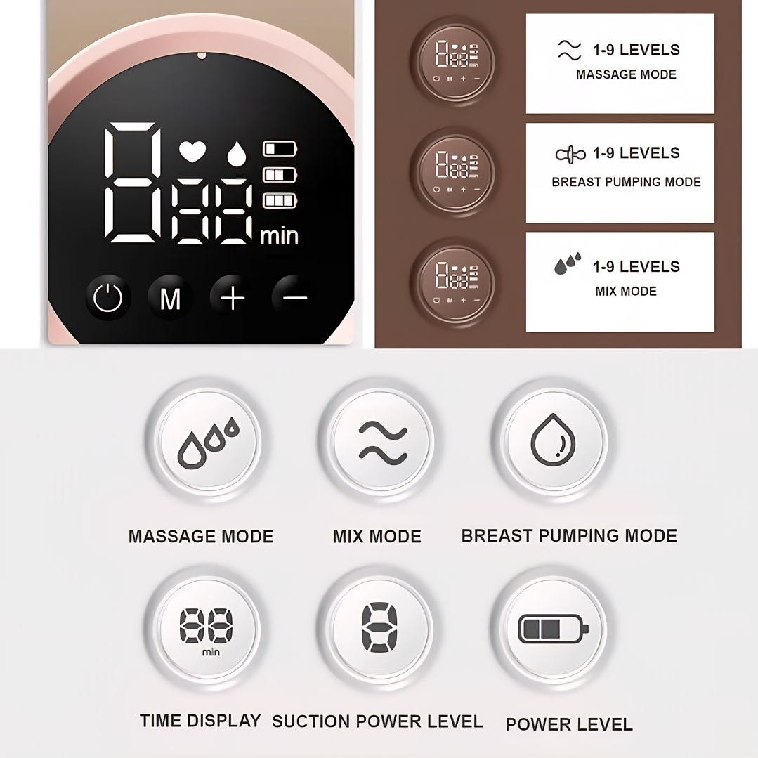 Extractor de Leche Eléctrico Doble Miss Baby 6