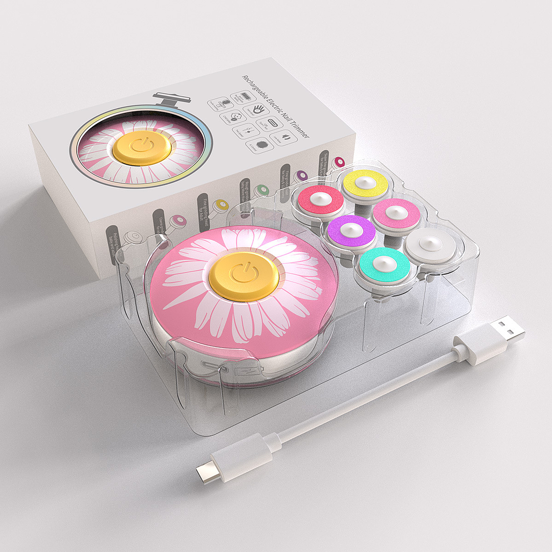 Pulidor de Uñas Eléctrico Recargable para Bebé 5