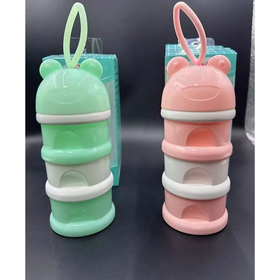 Contenedor Porta Leche De Bebés Estilo Ranita 1