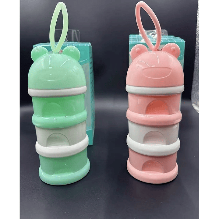 Contenedor Porta Leche De Bebés Estilo Ranita 1