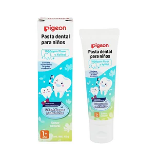 Pasta Dental para Bebés y Niños Pigeon Sabor Natural