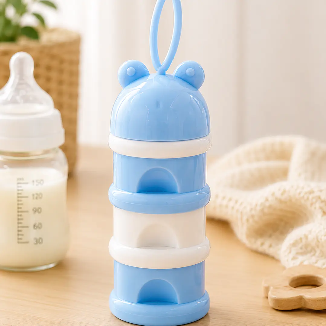 Dispensador de Leche en Polvo 3 Compartimentos 4