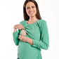 Polera Maternal y Lactancia Canuton Verde - Miniatura 2