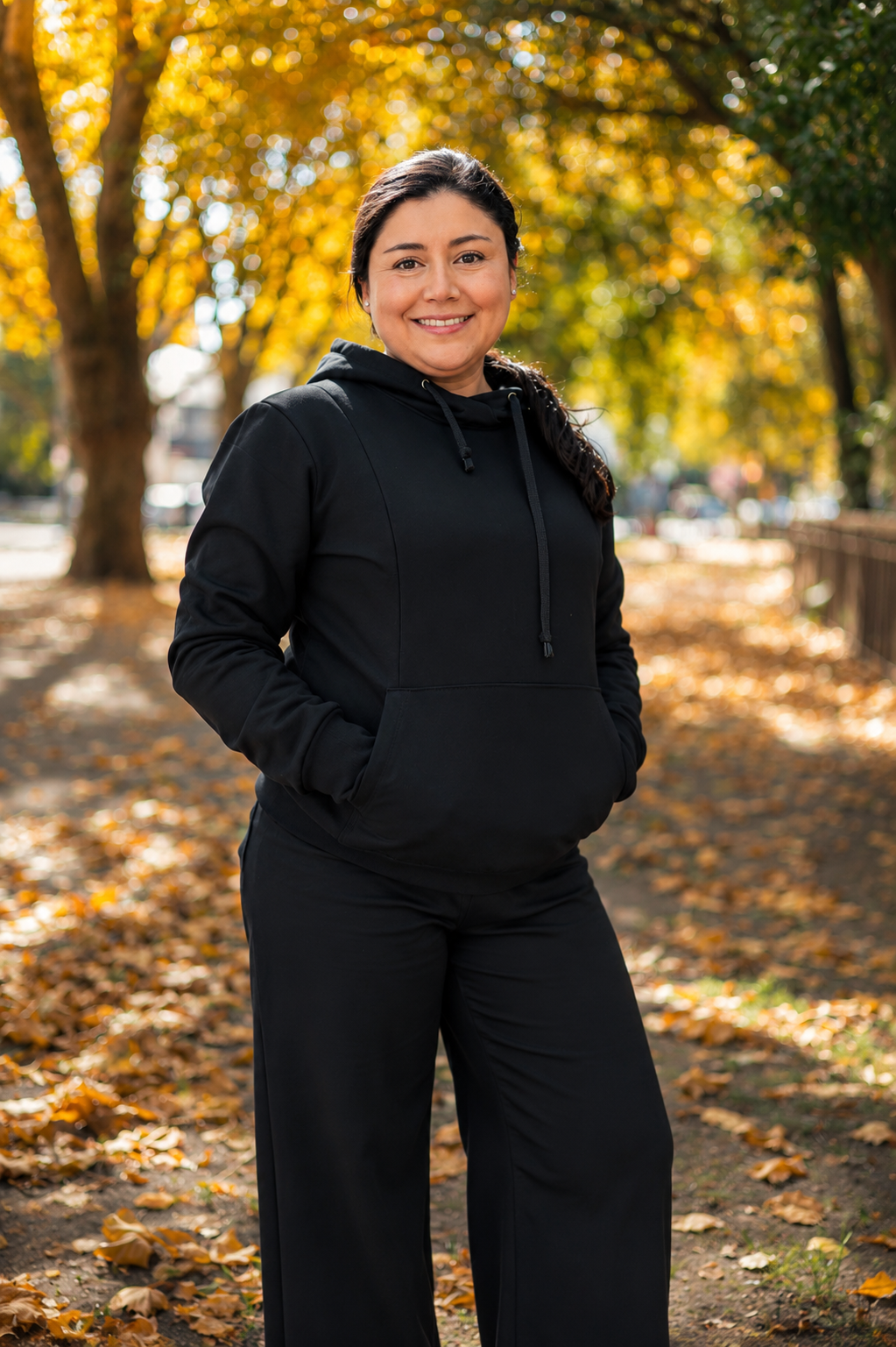 Polerón Lactancia Comfy Negro
