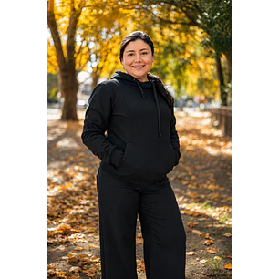 Polerón Lactancia Comfy Negro