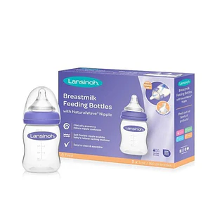 Pack 3 Mamaderas Lansinoh NaturalWave 160ml